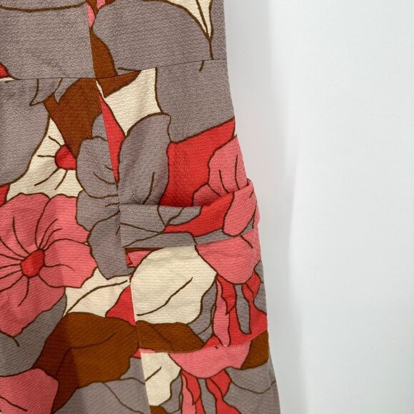 Boden bloom through gloom retro 70’s shift dress size 8 Floral Spring Feminine‎ - Picture 3 of 6